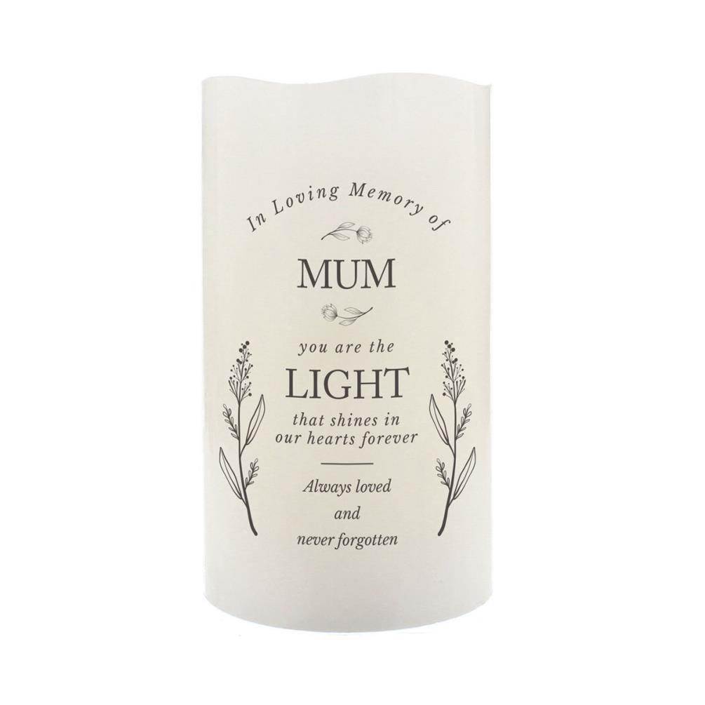 Personalised In Loving Memory LED Candle £13.49